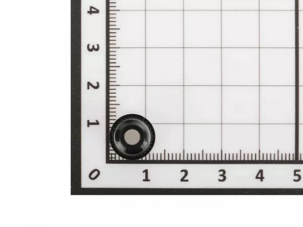 Втулка для крепления струн сквозь корпус для бас-гитары, черная, 5 шт. в упаковке,Paxphil, HS028-BK  рис.2 