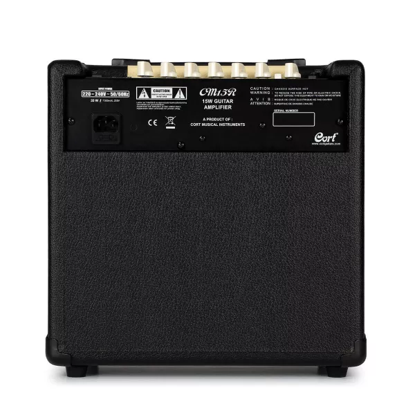 CM Series Гитарный комбоусилитель, черный, 15Вт, Cort, CM15R-EU-BK  рис.2 