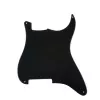 Пикгард для гитары Strat Style, 1 слой, черная, Musiclily, MX1125