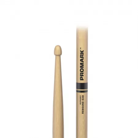 Rebound Lacquered 5AB Барабанные палочки, орех гикори, деревянный наконечник, ProMark, RBH580AW