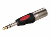 Переходник (разъем переходной) XLR штекер - 1/4'' стерео штекер, Soundking, CXA007