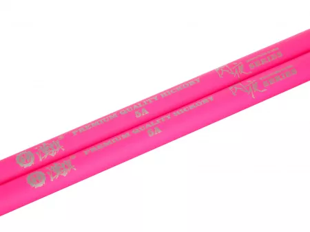 Fluorescent Series 5A Барабанные палочки, розовые, орех гикори, HUN, 10101003002
