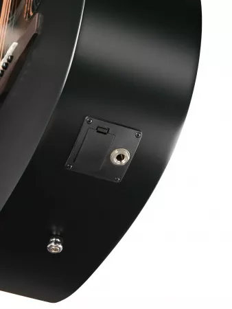 Standard Series Электро-акустическая гитара, цвет черный, Cort, AF510E-BKS