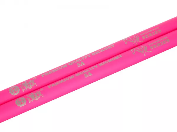 Fluorescent Series 5A Барабанные палочки, розовые, орех гикори, HUN, 10101003002  рис.2 