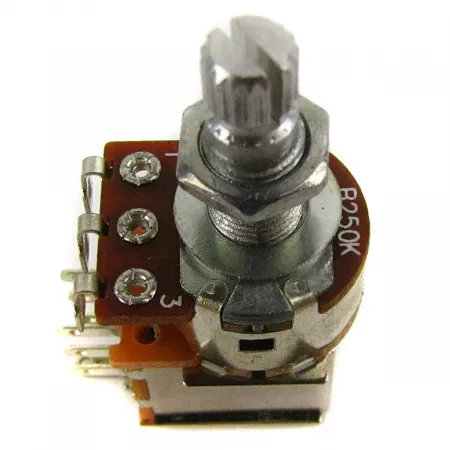 Потенциометр громкости B250K (лин), Push-Pull, 2шт, Musiclily, M068-2