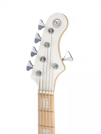 Elrick NJS Series Бас-гитара, белая, с чехлом, Cort, NJS4-WHT