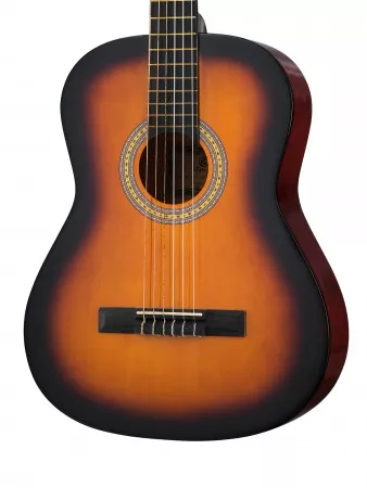 Классическая гитара 4/4, санберст, Grape, GP-C40-39-SB