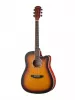Акустическая гитара, санберст, Foix, FFG-2041C-SB