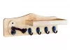 Настенный держатель для гитары (крюк), с крючками и полкой, Guitto, GGS-09
