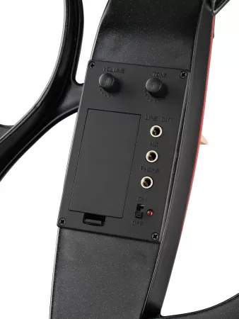 Электроскрипка 4/4, красная/черная, Mirra, VE-420RBK