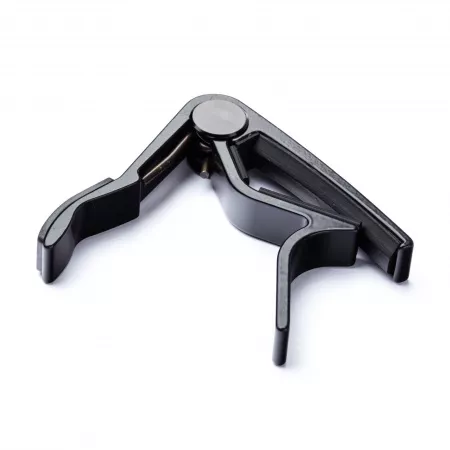 Trigger Каподастр для акустической гитары, черный, для неплоского грифа, Dunlop, 83CB