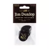 Black Teardrop Медиаторы, 12шт, капля, средние, Dunlop, 485P03MD