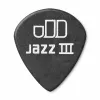Tortex Pitch Black Jazz III Медиаторы 12шт, толщина 1,50мм, Dunlop, 482P1.50