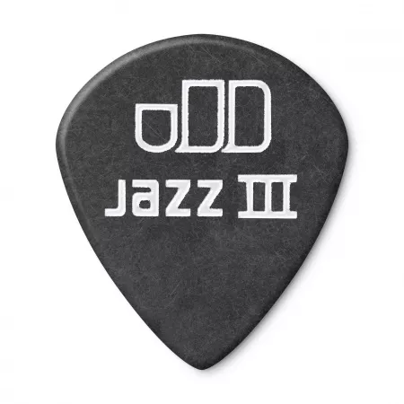 Tortex Pitch Black Jazz III Медиаторы 12шт, толщина 1,50мм, Dunlop, 482P1.50