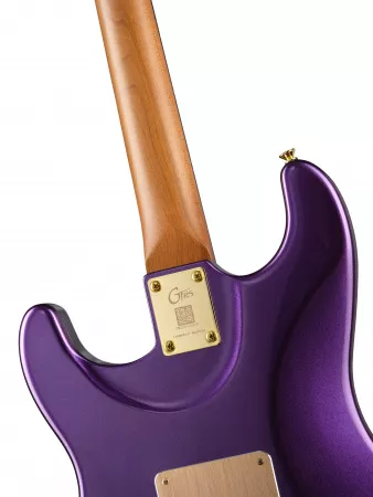 Электрогитара с встроенным процессором, фиолетовая, GTRS, S900-Standard-900-650-PPR