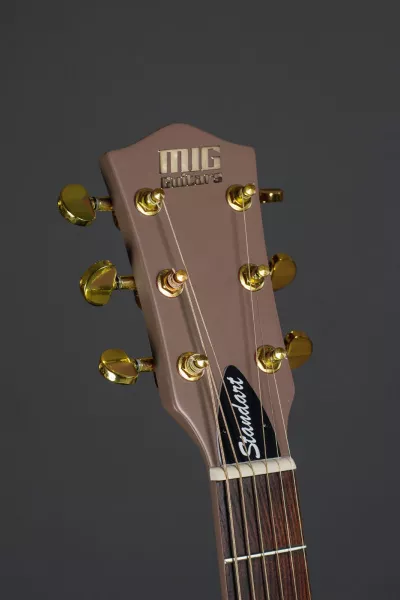 SG1 Сайлент-гитара, темно-коричневая, MIG Guitars, SG1CN23  рис.2 