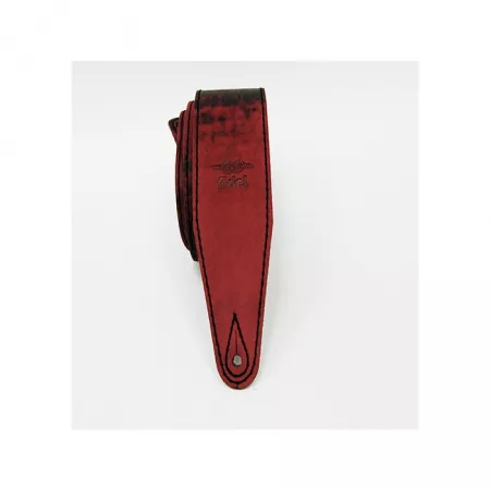 Leather 21 Ремень для гитары, кожаный, магма, Fidel, FL60032L21L