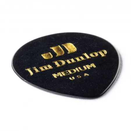 Black Teardrop Медиаторы, 12шт, капля, средние, Dunlop, 485P03MD
