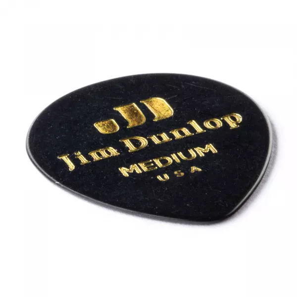 Black Teardrop Медиаторы, 12шт, капля, средние, Dunlop, 485P03MD  рис.2 