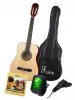Классическая гитара+Аксессуары, натуральная, Foix, FCG-2038CAP-NA