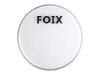 Пластик для малого и том барабана 18", прозрачный, Foix, FDH-25TR-18