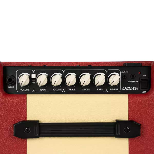 CM Series Гитарный комбоусилитель, красный, 15Вт, Cort, CM15R-EU-DR  рис.2 
