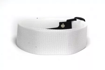 Ремень для гитары, нейлоновый, белый, Mamba straps, MB5011-067