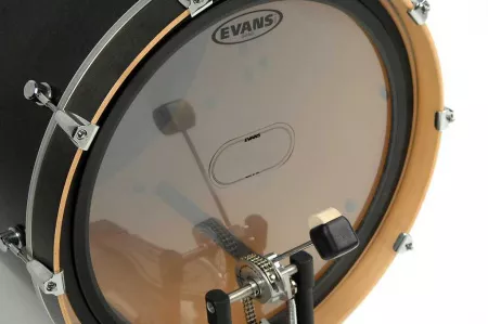 EQPС2 Наклейка на рабочий пластик бас барабана Evans