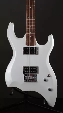 Электрогитара, белая, MIG Guitars, MIG22-WH24