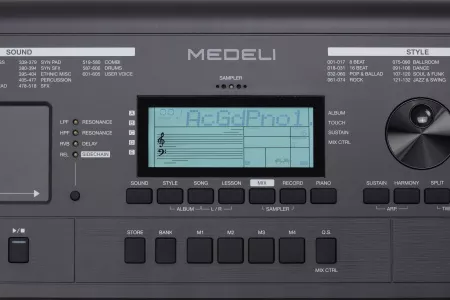 Синтезатор с системой обучения, 61 клавиша, Medeli, MK401