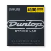 Комплект струн для бас-гитары, никелированные, Light, 40-100, Dunlop, DBN40100