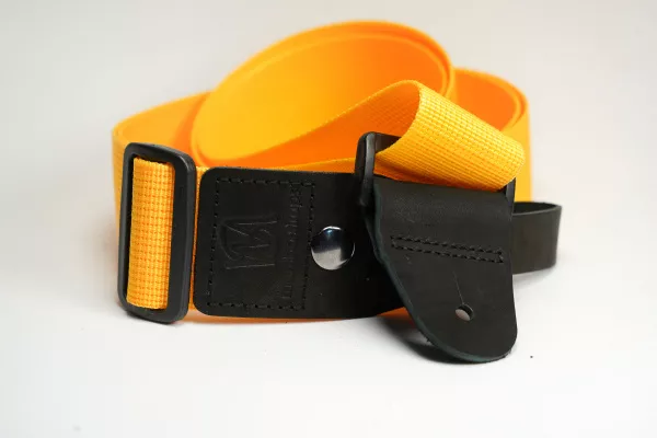 Ремень для гитары, нейлоновый, лимонный, Mamba straps, MB5072-144  рис.2 