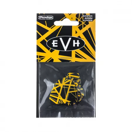 EVH VH II Медиаторы 6шт, толщина 0.60мм, Dunlop, EVHP04