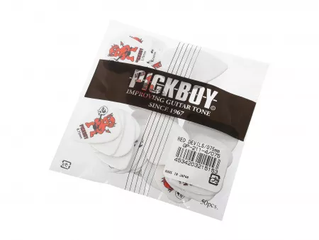 Celltex Red Devil Медиаторы 50шт, толщина 0.75мм, Pickboy, GP-211-4/075