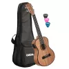 Mahogany Series Укулеле тенор со звукоснимателем, с чехлом, цвет натуральный, Cascha, HH-2048E