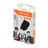 Сетевое зарядное устройство GP1U 1USB 2.4A 12W, черный, GoPower, 00-00019857