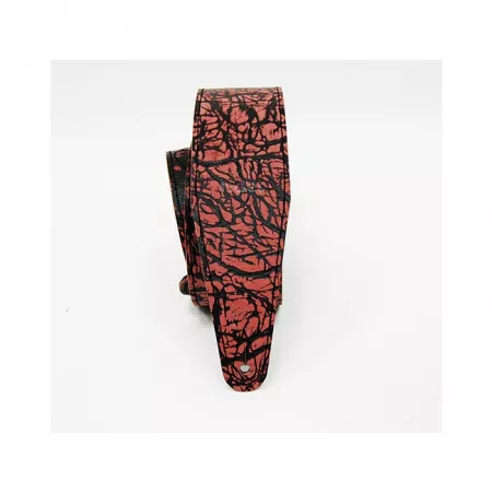 Leather Tigina Ремень для гитары, кожаный, фламинго, Fidel, FL8017LT