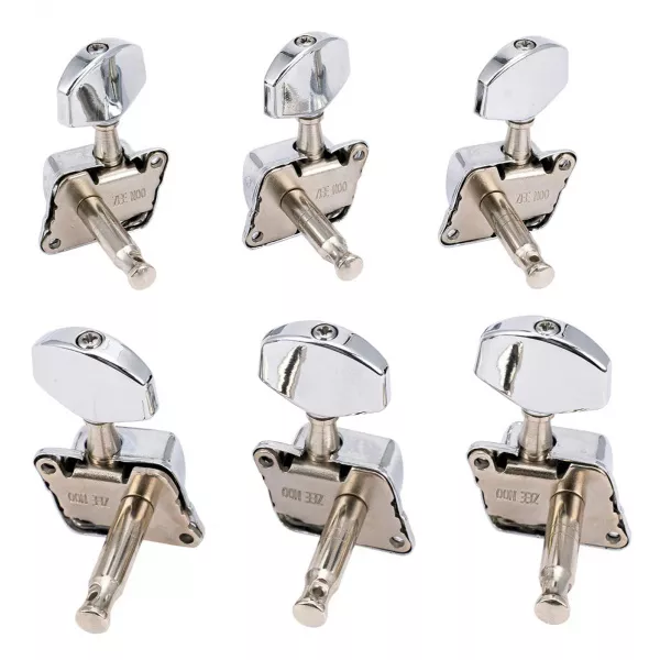 Колки для гитары 3+3, хром, Musiclily, MX1351CR-3MX1352CR-3  рис.2 