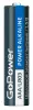 Super Power Alkaline Элемент питания AAA/LR03 щелочной 1.5В, 10шт, GoPower, 00-00019864