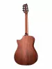 Frank Gambale Luxe Series Классическая гитара со звукоснимателем, с чехлом, Cort, LUXE-NYLON-WCASE-BR