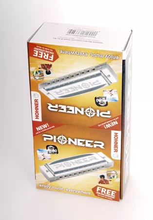 M91520 Pioneer С-major Губная гармошка, 10 штук, Hohner