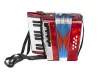 Аккордеон сувенирный, красный Aurus, UC104-RED