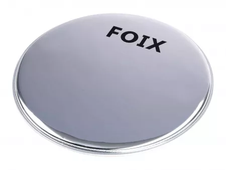Пластик для малого и том барабана 18", серебристый, Foix, FDH-188SR-18