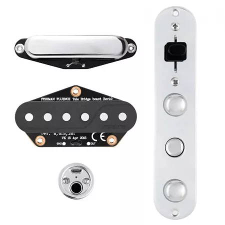 Fluence Greg Koch Gristle-Tone Комплект звукоснимателей для электрогитары, Fishman, PRF-TEL-GK1