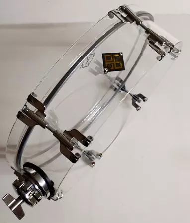 Compact Компактный том барабан из акрила 14"х3", с кронштейном, Мастерская Бехтеревых, TBAp-1403