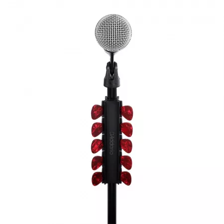 Держатель для медиаторов на стойку микрофона, D'Addario, PW-MPH-02