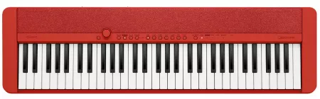 Синтезатор 61 клавиша, с пюпитром, красный, Casio, CT-S1RD