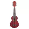 Mahogany Series Укулеле сопрано, с чехлом, красный, Cascha, HH-2263