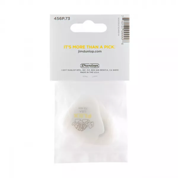 Tortex Flex Медиаторы, 6шт, толщина 0,73мм, треугольные, Dunlop, 456P.73  рис.2 