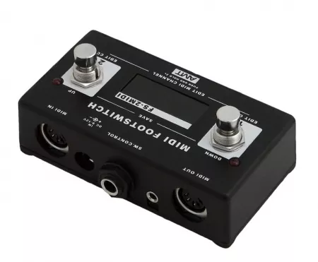 FS-2-M MIDI-футсвитч для комбо-усилителей и предусилителей, AMT Electronics
